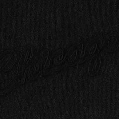 Mitchell & Ness - Chicago Bulls French Terry Tonal Fleece Shorts - Black