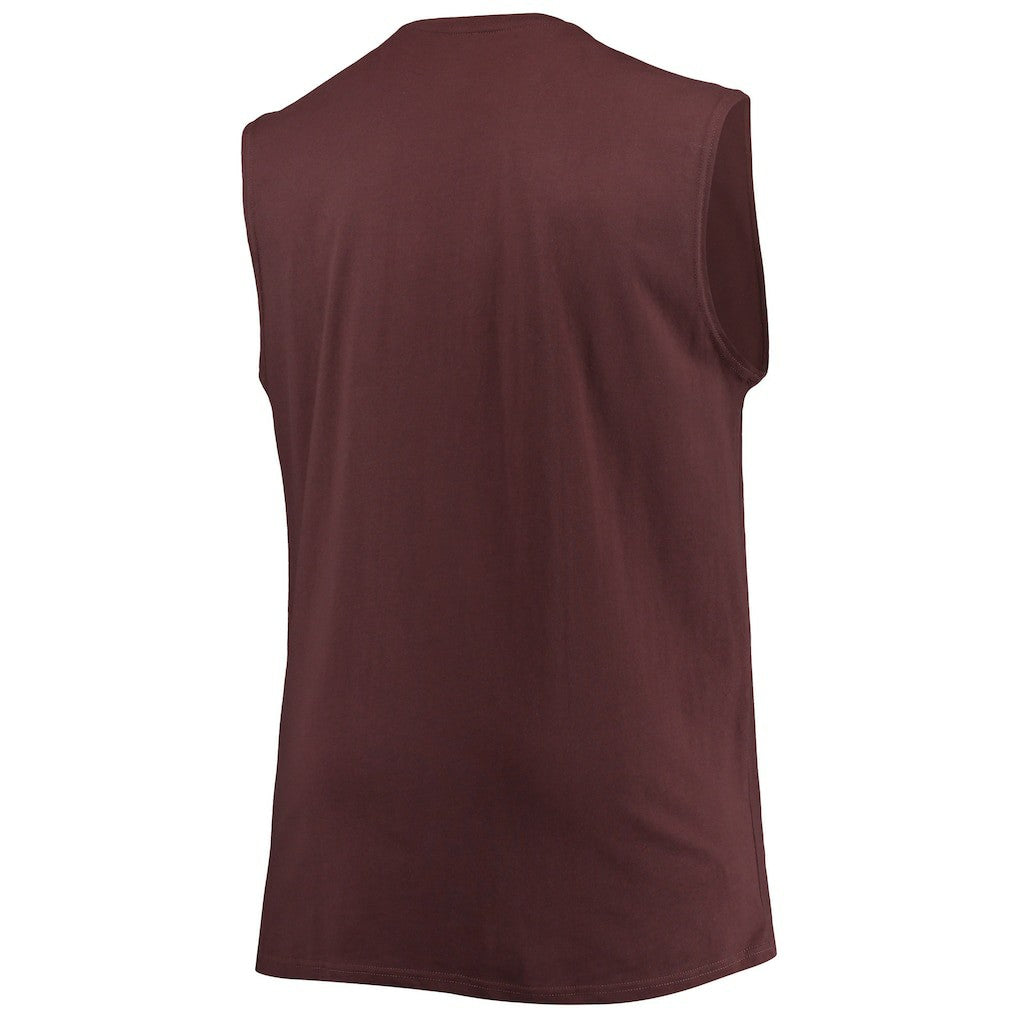 Cleveland Browns Big & Tall Muscle Tank Top Brown - NFL
