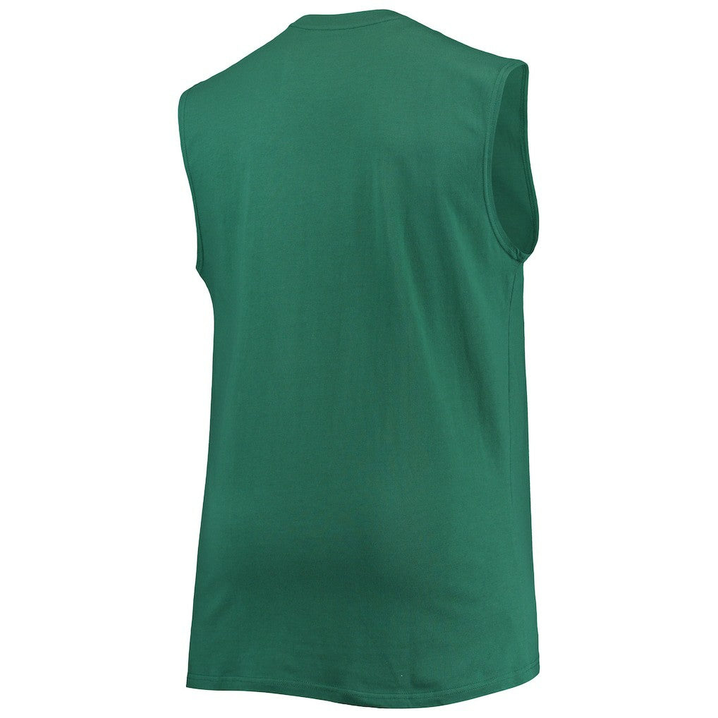 New York Jets Big & Tall Muscle Tank Top Green - NFL