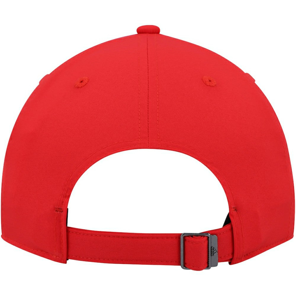 Washington Capitals adidas Team Circle Slouch Adjustable Hat Red