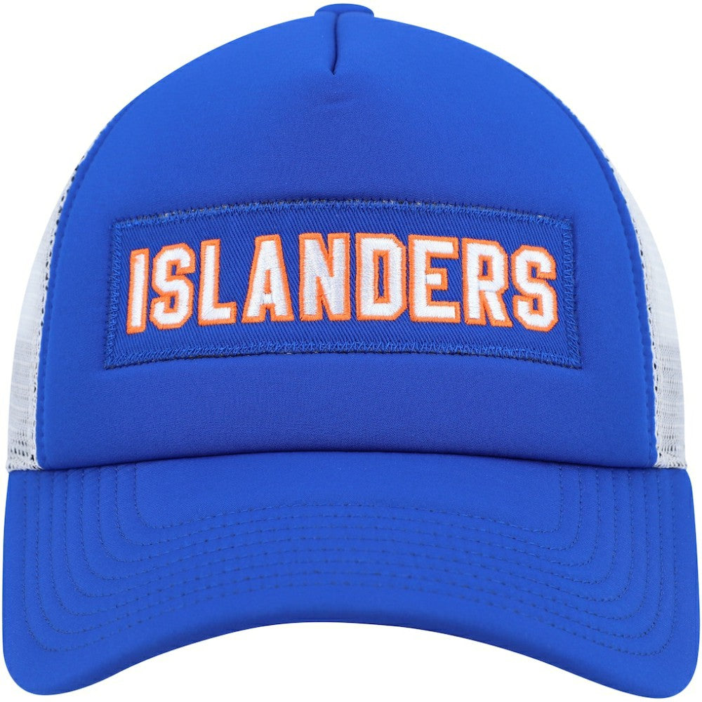 New York Islanders - adidas Team Plate Trucker Snapback Hat Royal/White