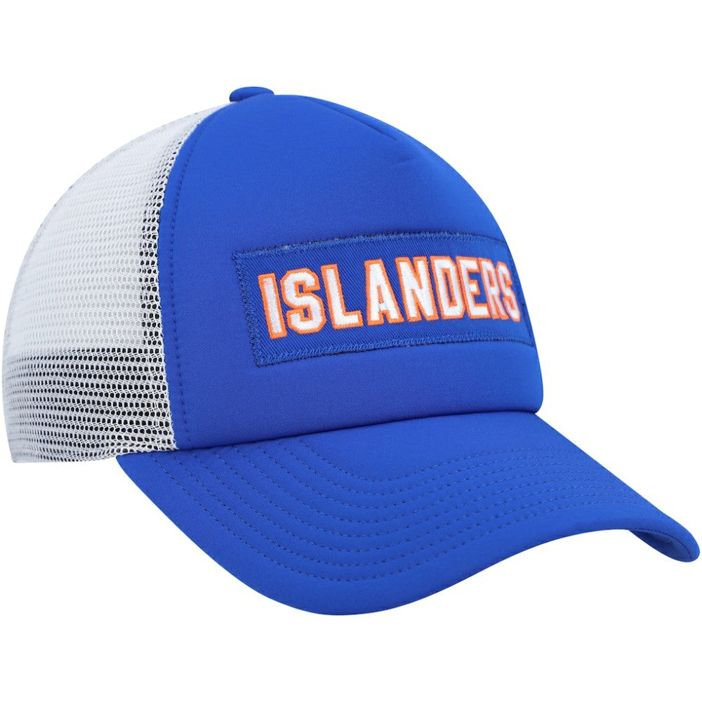 New York Islanders - adidas Team Plate Trucker Snapback Hat Royal/White