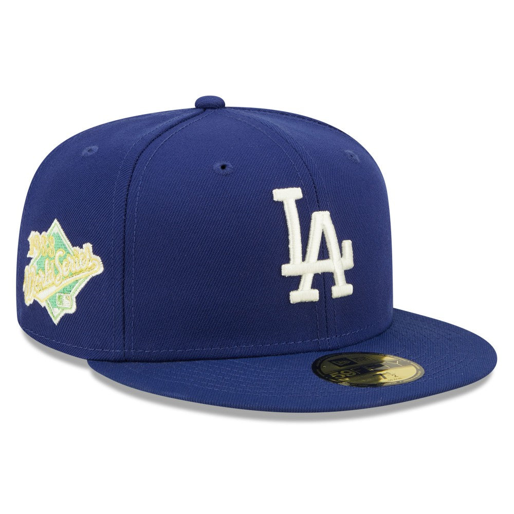 Los Angeles Dodgers New Era 1988 World Series Champions Citrus Pop UV 59FIFTY Fitted Hat On Sale