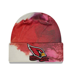 Arizona Cardinals New Era 2022 Sideline Ink Dye Cuffed Knit Hat Cardinal - NFL