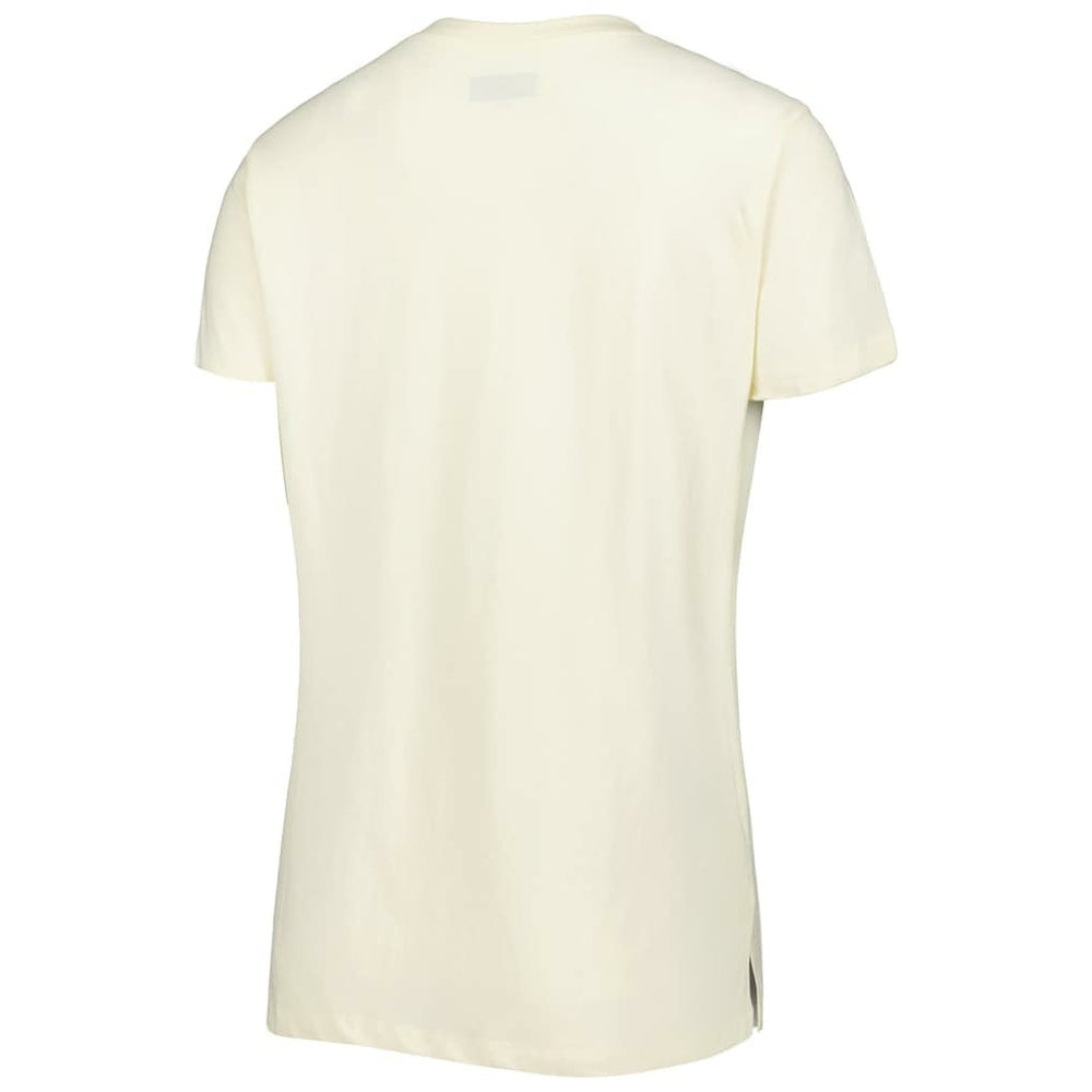 Indianapolis Colts New Era Women's Chrome Sideline T-Shirt Cream - NFL