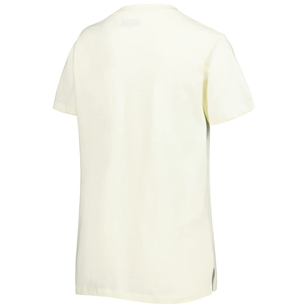 Las Vegas Raiders New Era Women's Chrome Sideline T-Shirt Cream - NFL