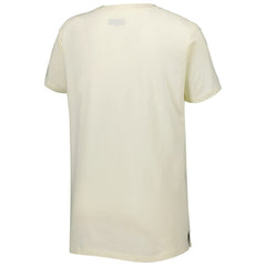 New Orleans Saints New Era Women's Chrome Sideline T-Shirt Cream - NFL