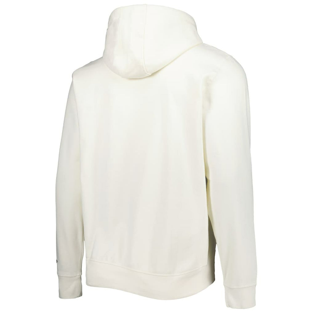 Arizona Cardinals New Era Sideline Chrome Pullover Hoodie Cream - NFL
