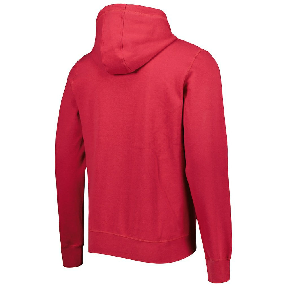 Arizona Cardinals New Era Ink Dye Pullover Hoodie Cardinal - NFL
