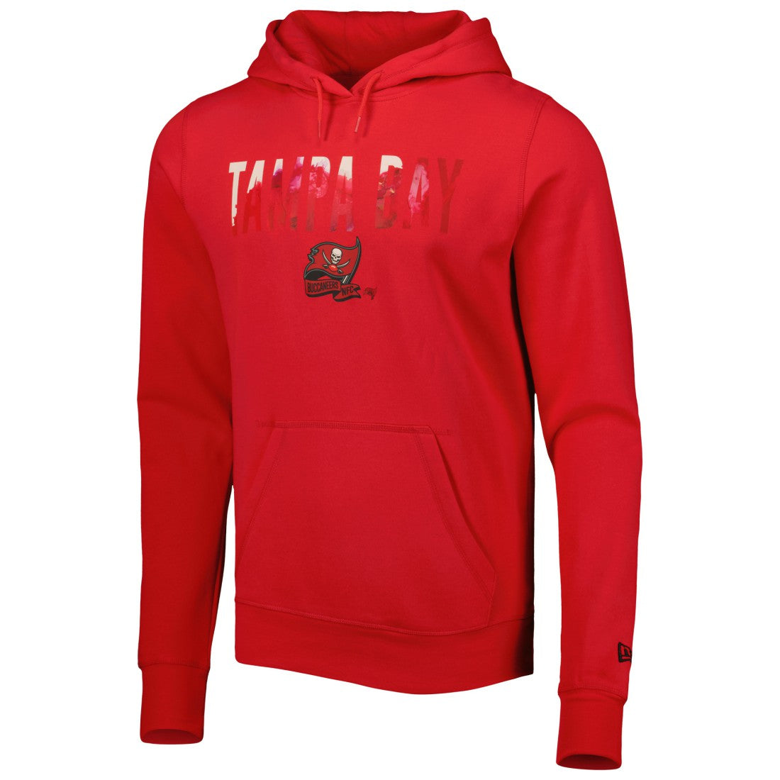 Tampa Bay Buccaneers New Era Ink Dye Pullover Hoodie Red - NFL