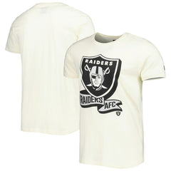 Las Vegas Raiders New Era Sideline Chrome T-Shirt Cream - NFL