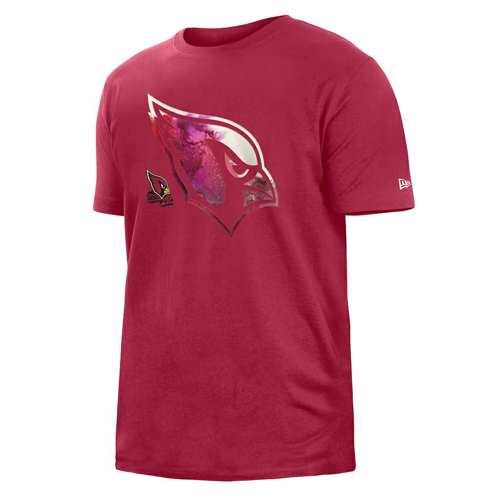 Arizona Cardinals New Era 2022 Sideline Ink Dye T-Shirt Red - NFL
