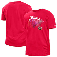 Kansas City Chiefs New Era 2022 Sideline Ink Dye T-Shirt Red - NFL