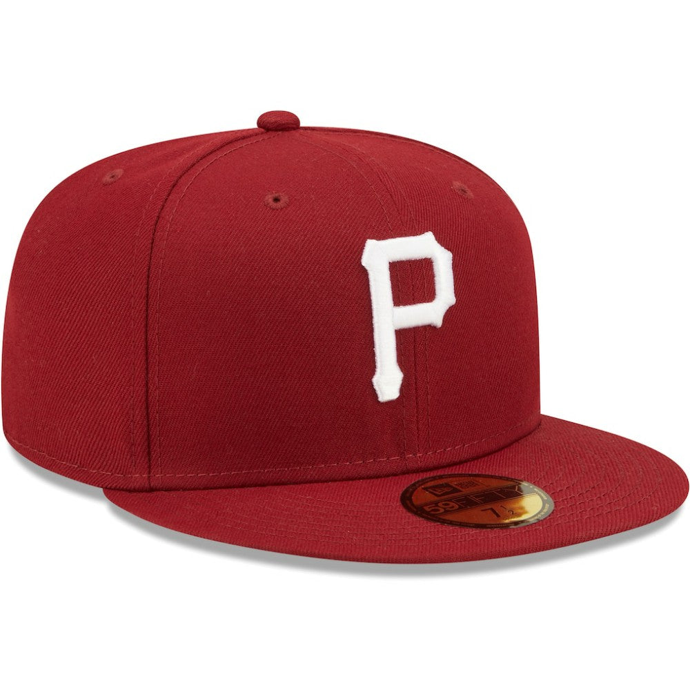 Pittsburgh Pirates New Era White Logo 59FIFTY Fitted Hat Near Me