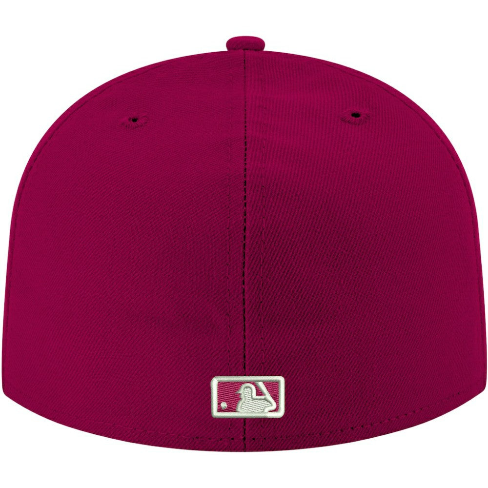 Washington Nationals New Era White Logo 59FIFTY Fitted Hat Sale