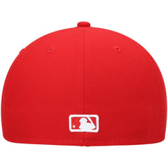 San Diego Padres New Era White Logo 59FIFTY Fitted Hat Lifestyle