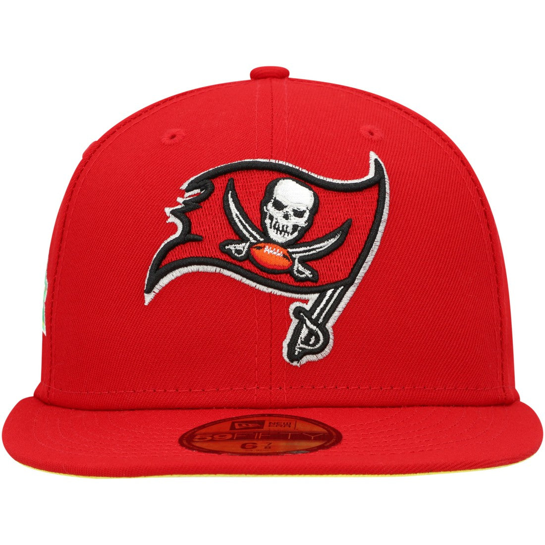 Tampa Bay Buccaneers New Era Super Bowl XXXVII Citrus Pop 59FIFTY Fitted Hat Scarlet - NFL