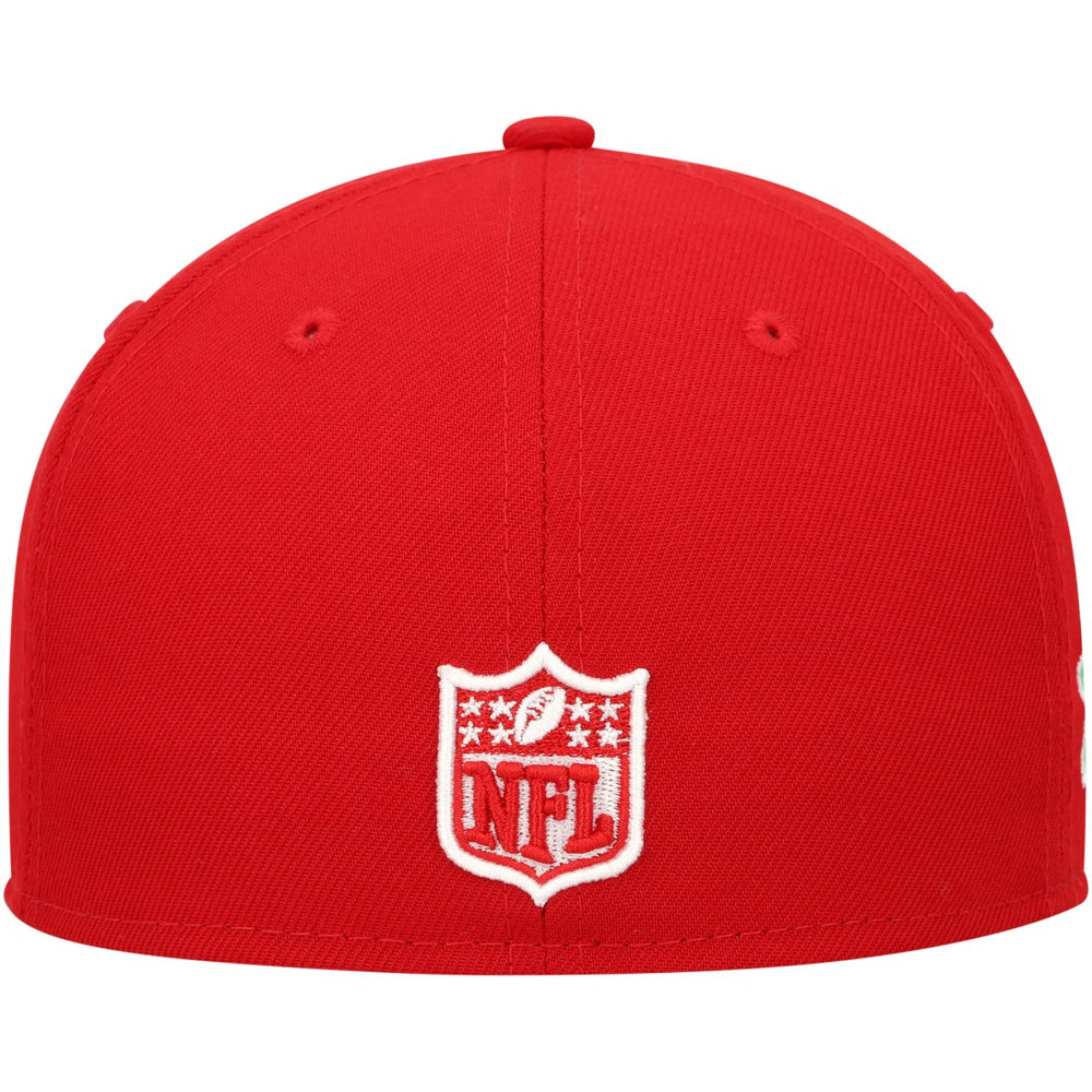 Tampa Bay Buccaneers New Era Super Bowl XXXVII Citrus Pop 59FIFTY Fitted Hat Scarlet - NFL