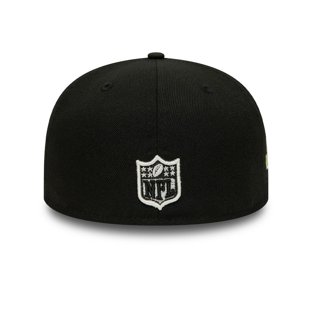 Pittsburgh Steelers New Era Super Bowl XL Citrus Pop 59FIFTY Fitted Hat Black - NFL
