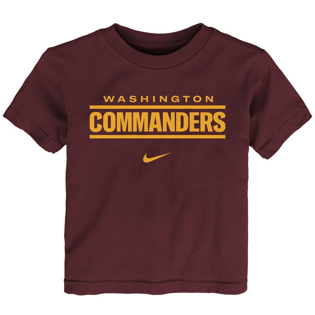 Washington Commanders Preschool Wordmark T-Shirt Burgundy - Nike
