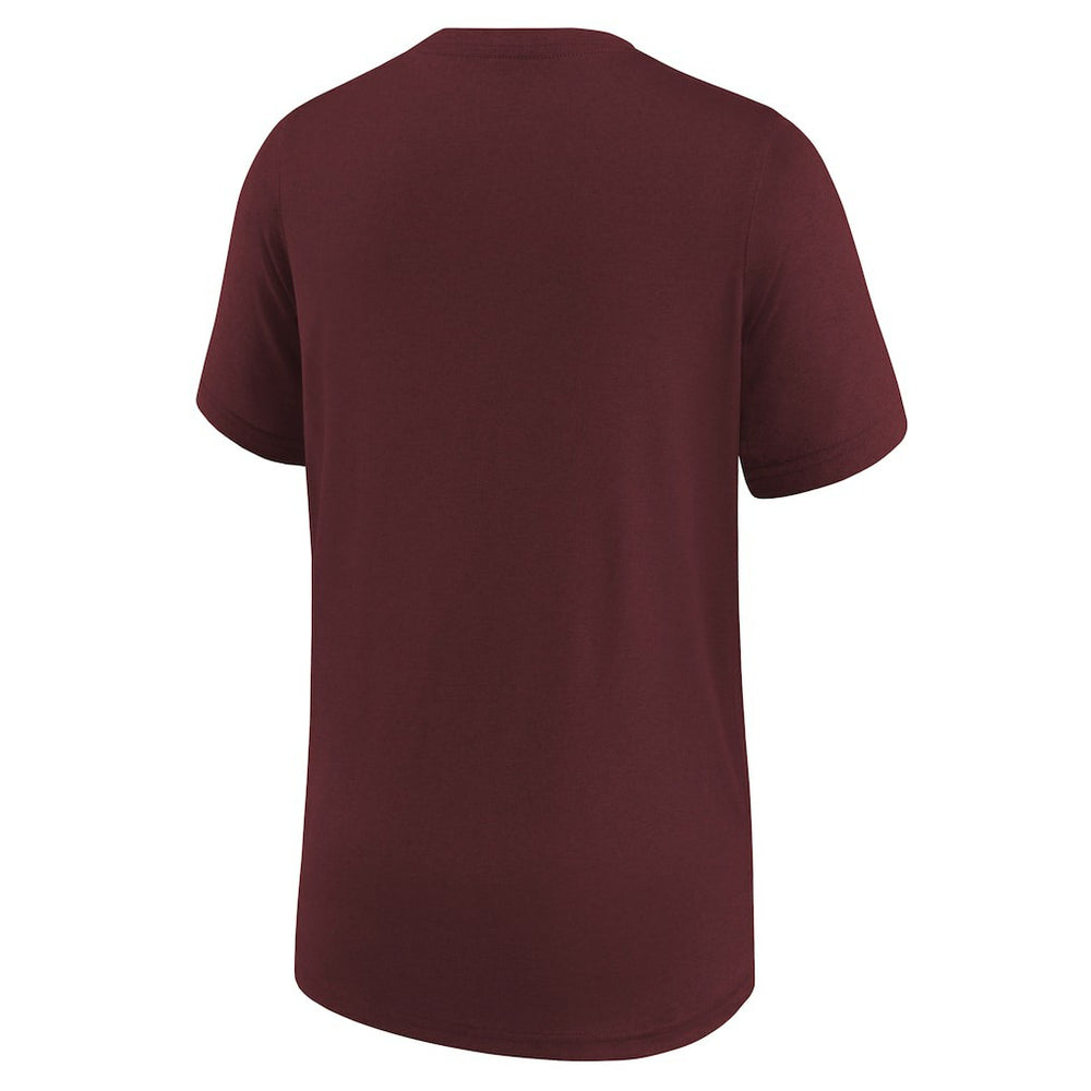 Washington Commanders Youth Team Athletic Performance T-Shirt Burgundy - Nike