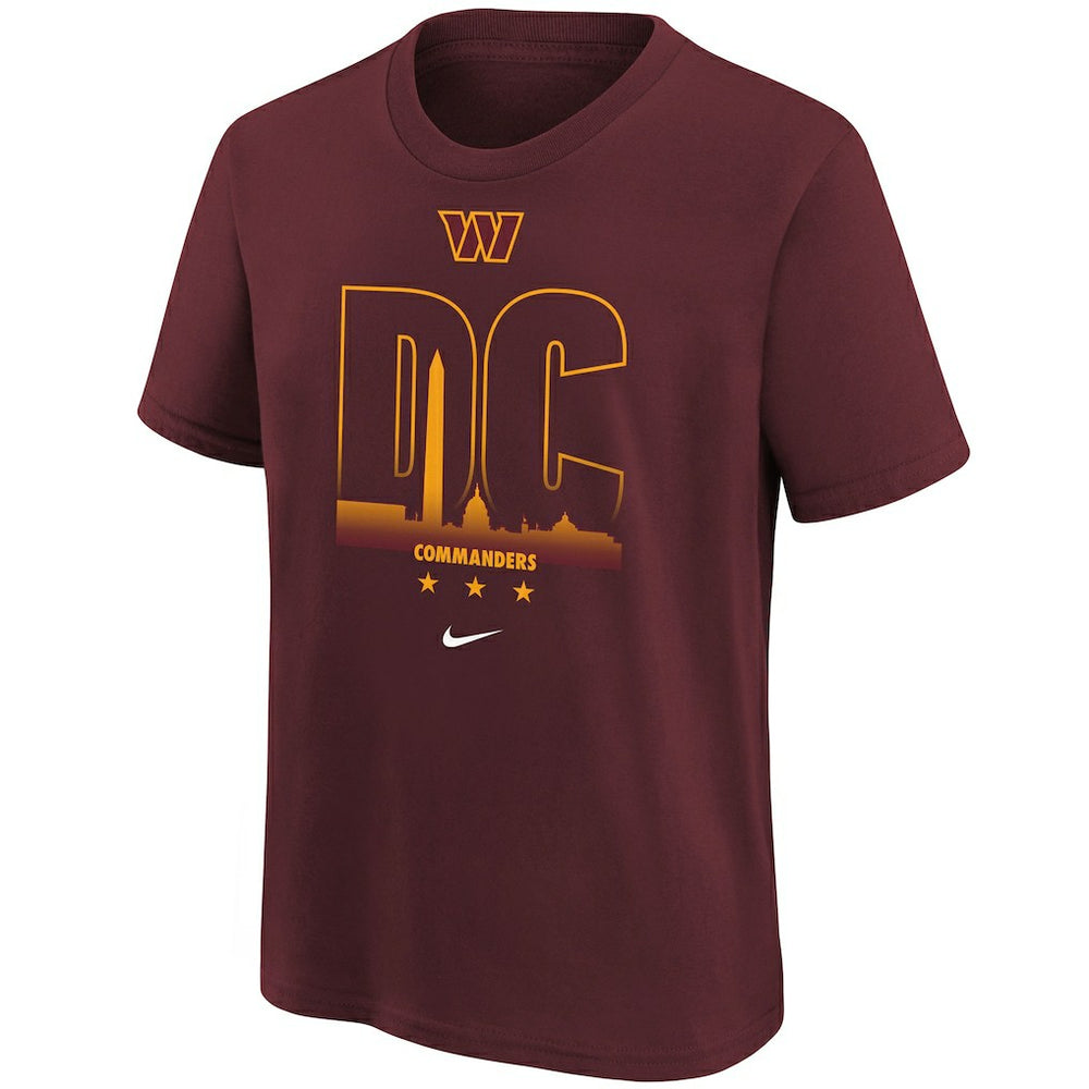 Washington Commanders Youth Team City T-Shirt Burgundy - Nike