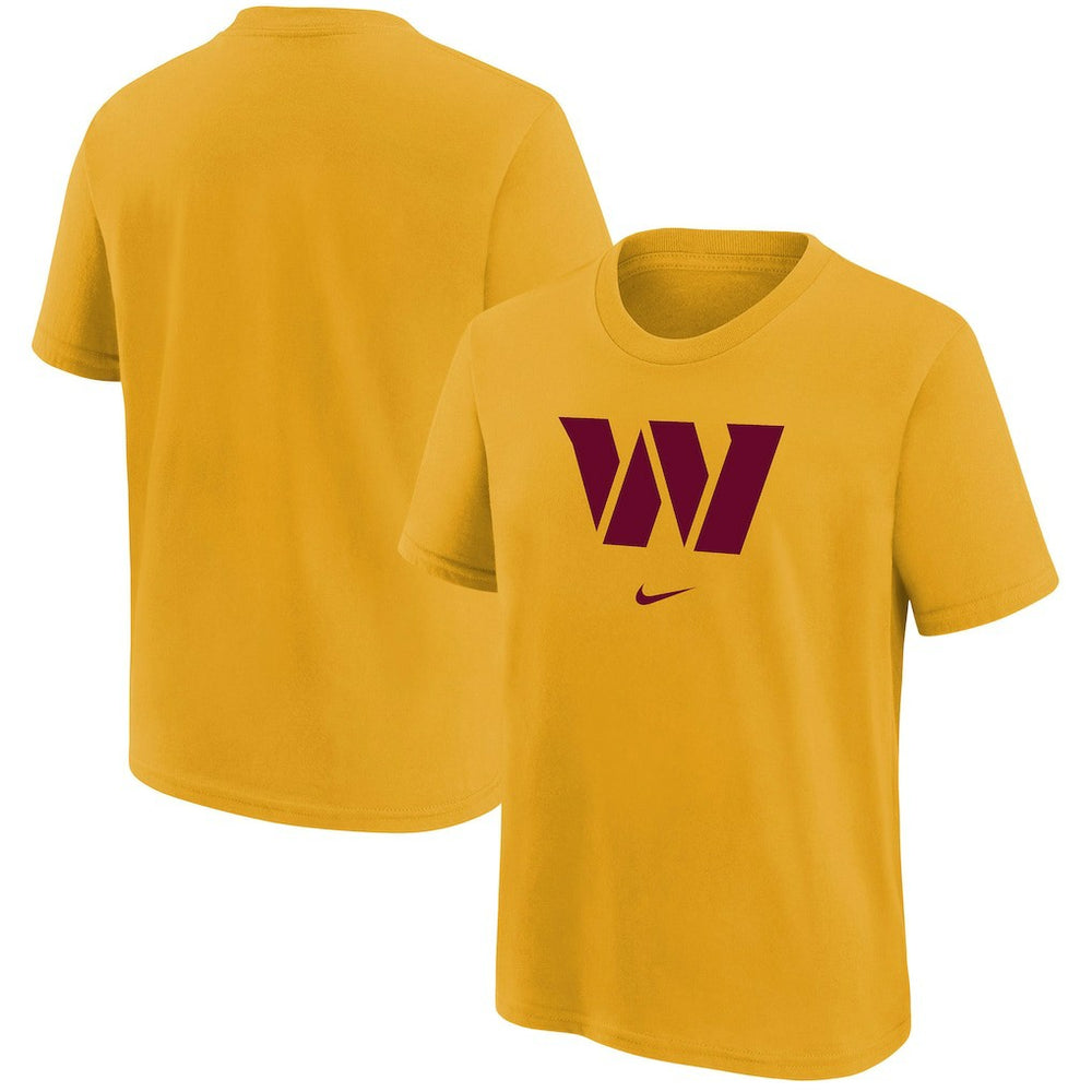 Washington Commanders Youth Team Logo T-Shirt Gold - Nike