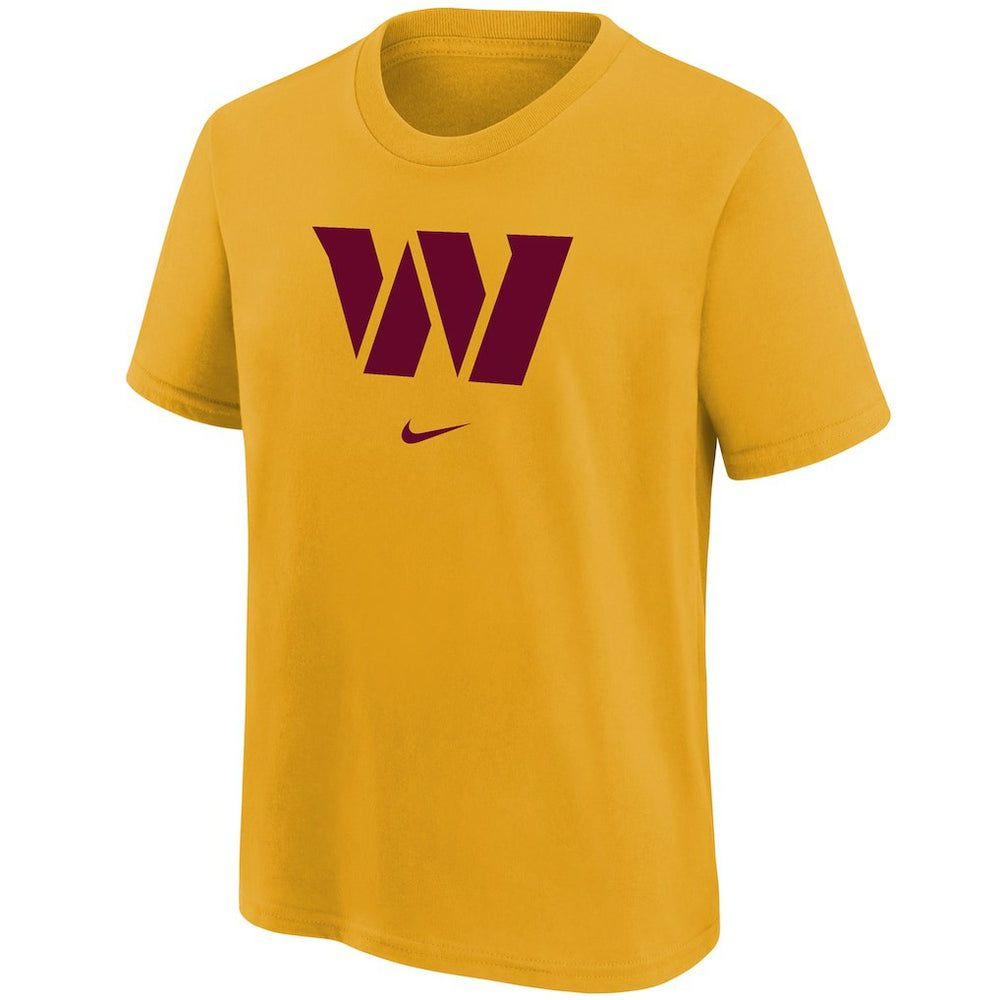 Washington Commanders Youth Team Logo T-Shirt Gold - Nike