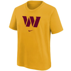 Washington Commanders Youth Team Logo T-Shirt Gold - Nike
