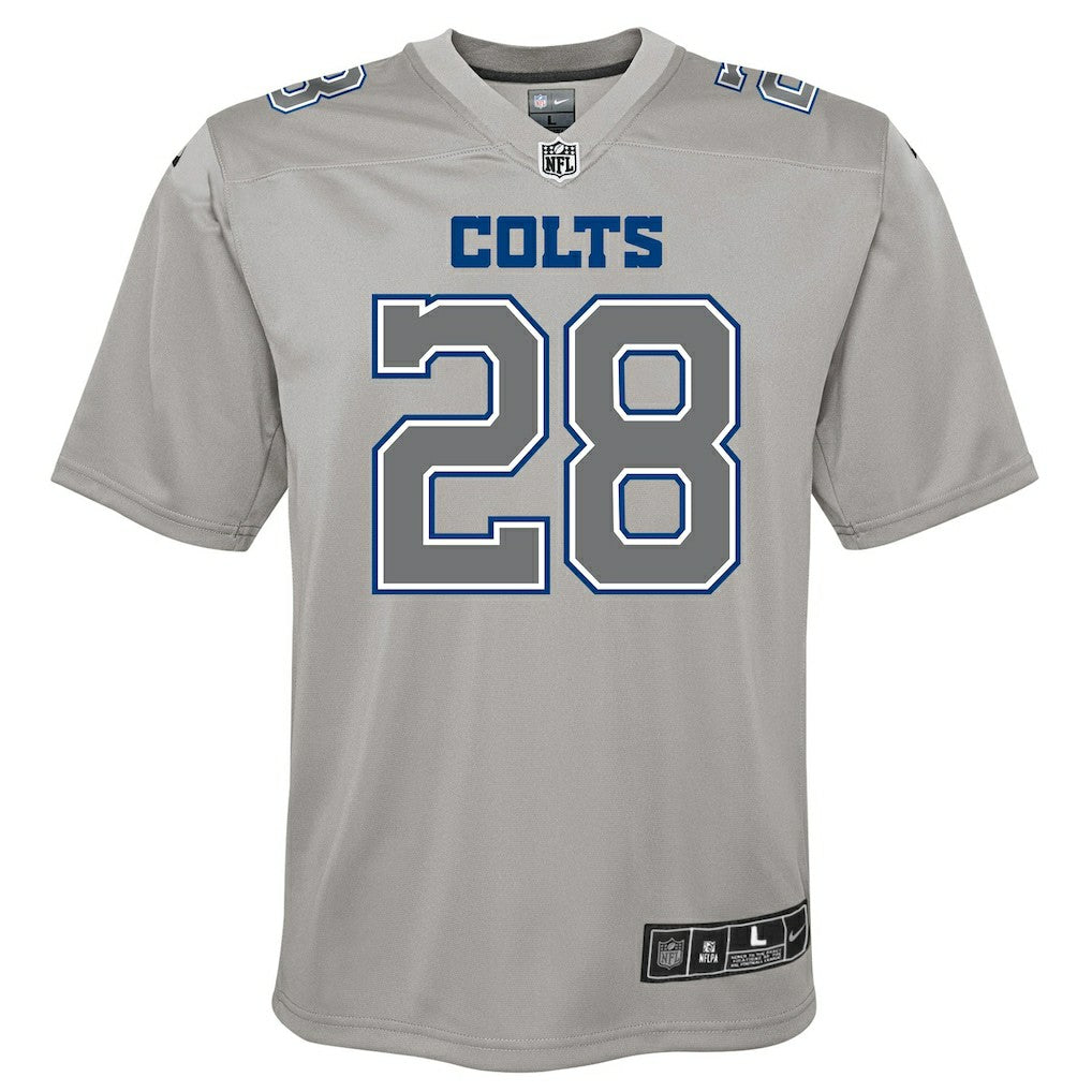 Jonathan Taylor Indianapolis Colts Youth Atmosphere Game Jersey - Gray | NFL Jerseys