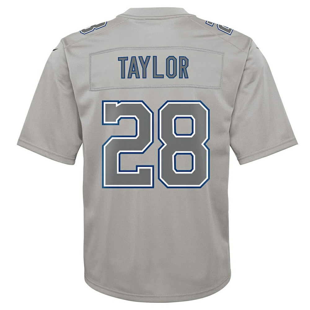 Jonathan Taylor Indianapolis Colts Youth Atmosphere Game Jersey Gray - Nike