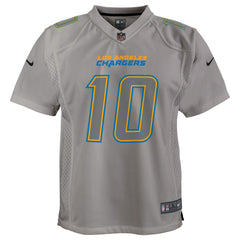 Justin Herbert Los Angeles Chargers Youth Atmosphere Game Jersey Gray - Nike