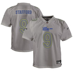 Matthew Stafford Los Angeles Rams Youth Atmosphere Game Jersey Gray - Nike