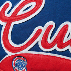Chicago Cubs Soft as a Grape Women's Plus Size Side Split Pullover Hoodie Clearance