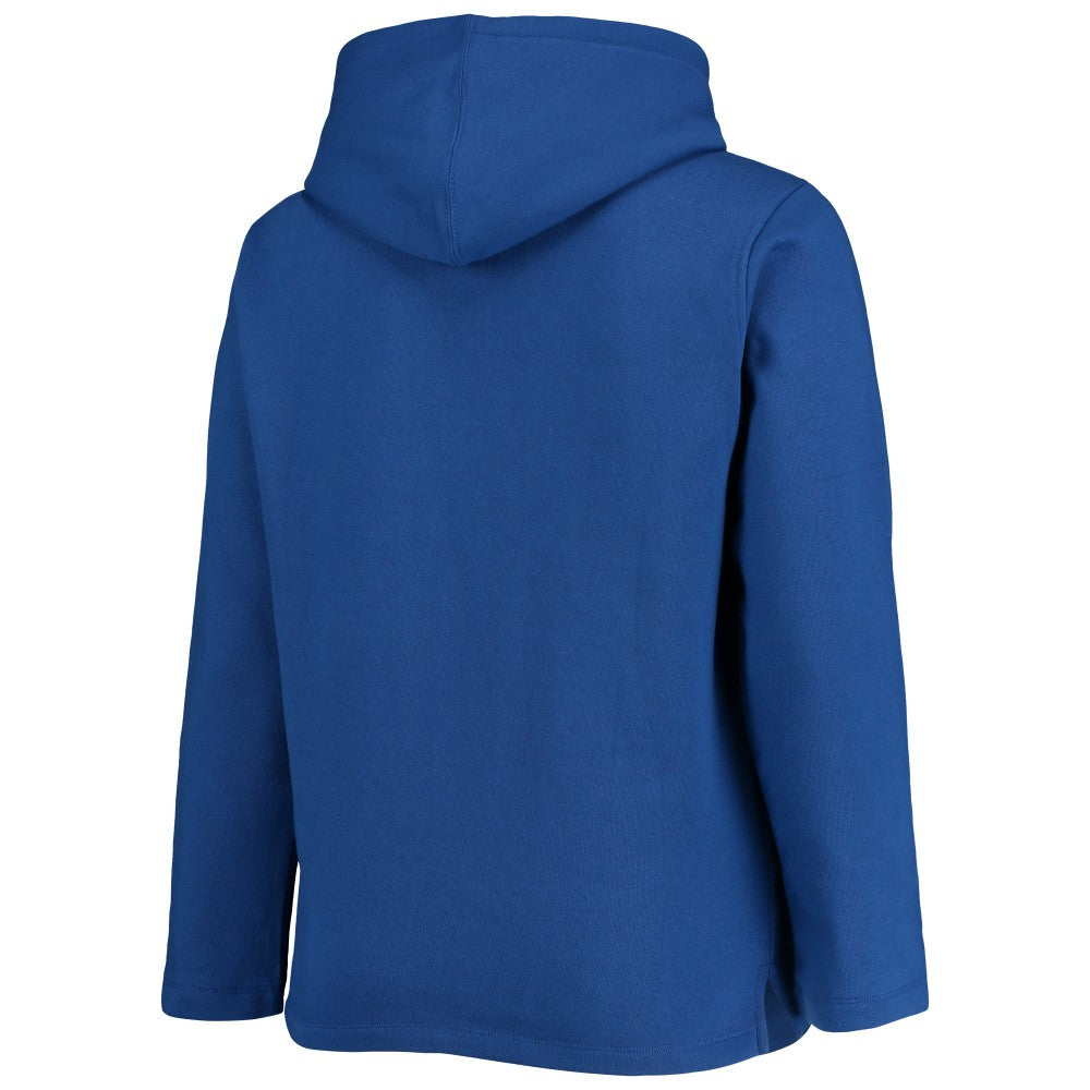 Los Angeles Dodgers Soft as a Grape Women's Plus Size Side Split Pullover Hoodie discount