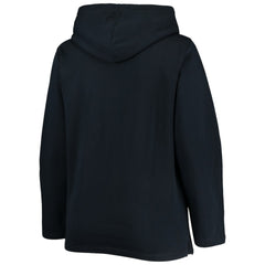New York Yankees Soft as a Grape Women's Plus Size Side Split Pullover Hoodie On Sale