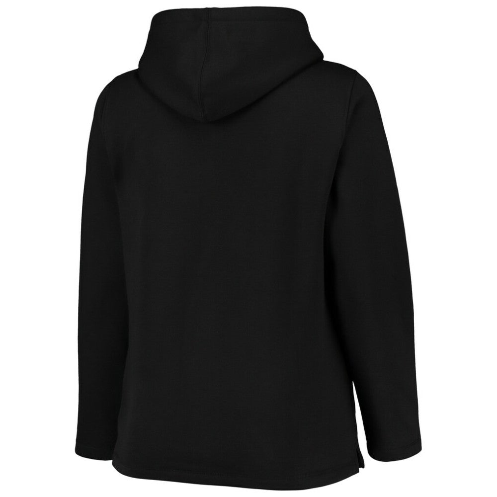 Pittsburgh Pirates Soft as a Grape Women's Plus Size Side Split Pullover Hoodie On Sale