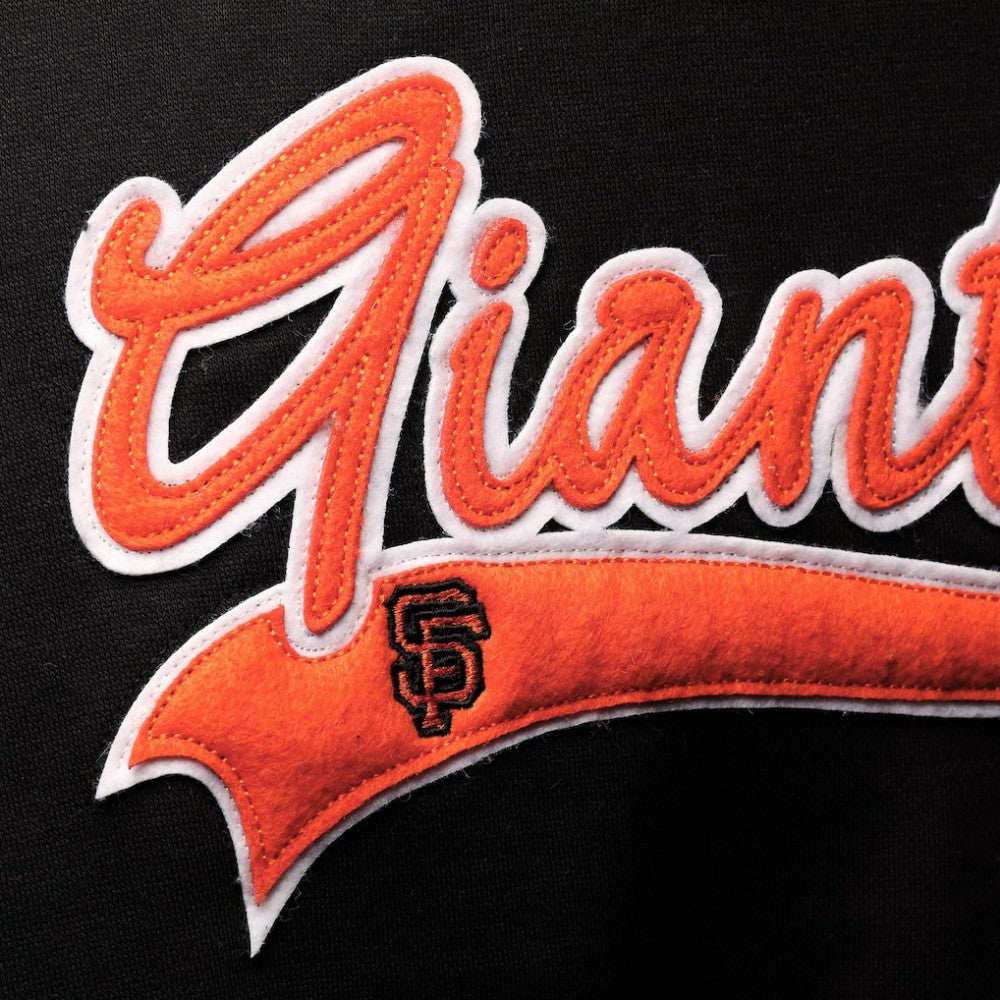 San Francisco Giants Soft as a Grape Women's Plus Size Side Split Pullover Hoodie Lifestyle