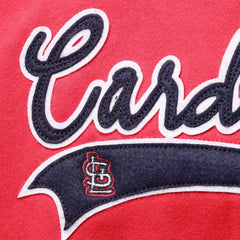 St. Louis Cardinals Soft as a Grape Women's Plus Size Side Split Pullover Hoodie Lifestyle