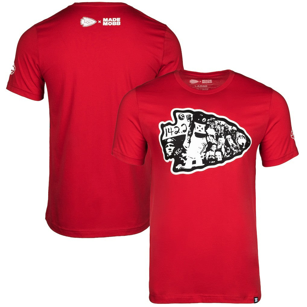 Kansas City Chiefs x MADE MOBB T-Shirt Red - NFL