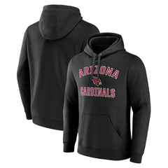 Arizona Cardinals Victory Arch Team Fitted Pullover Hoodie Black - NFL