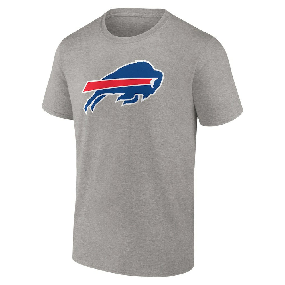 Buffalo Bills Primary Logo T-Shirt Heather Gray - Fanatics