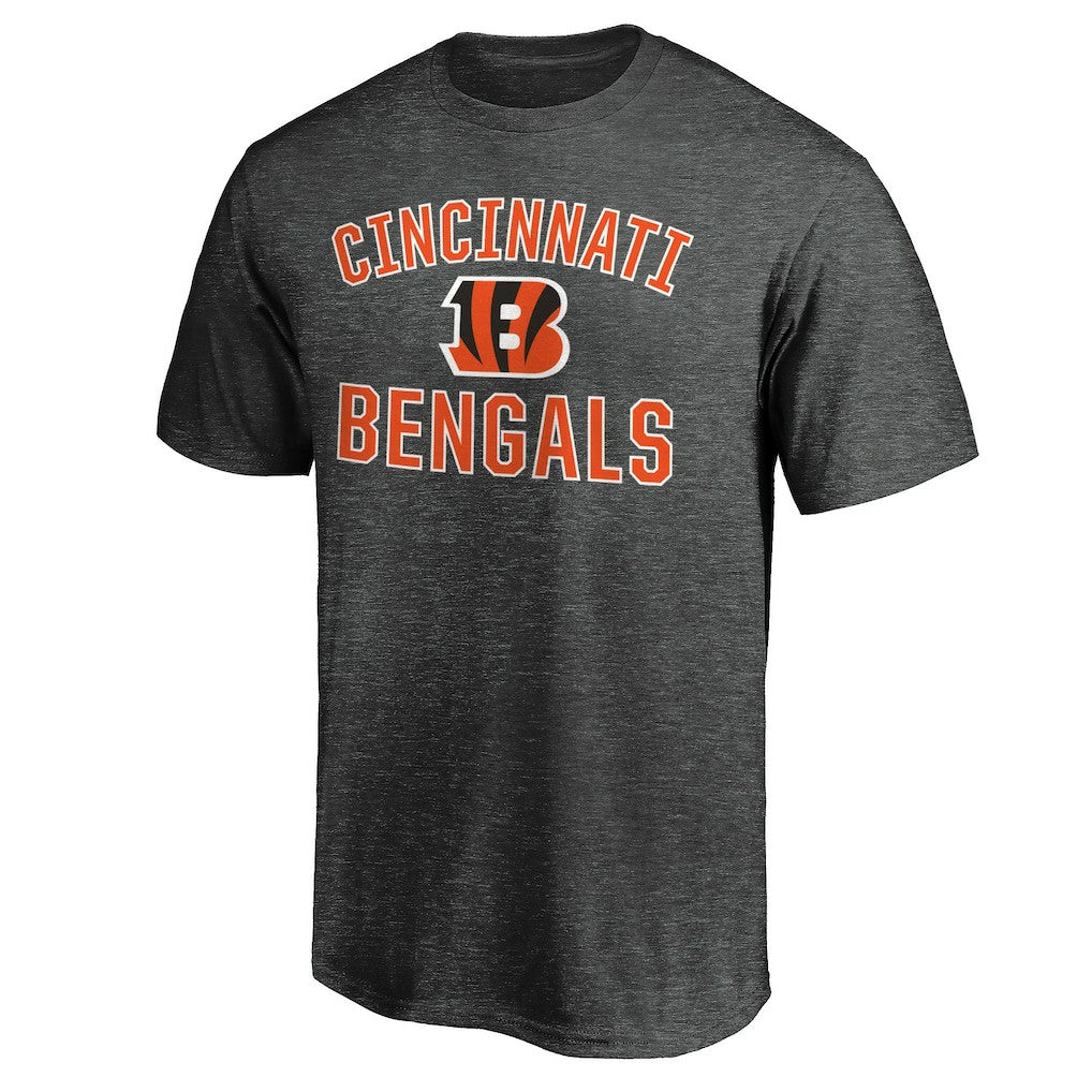 Cincinnati Bengals Victory Arch T-Shirt Heather Charcoal - Fanatics