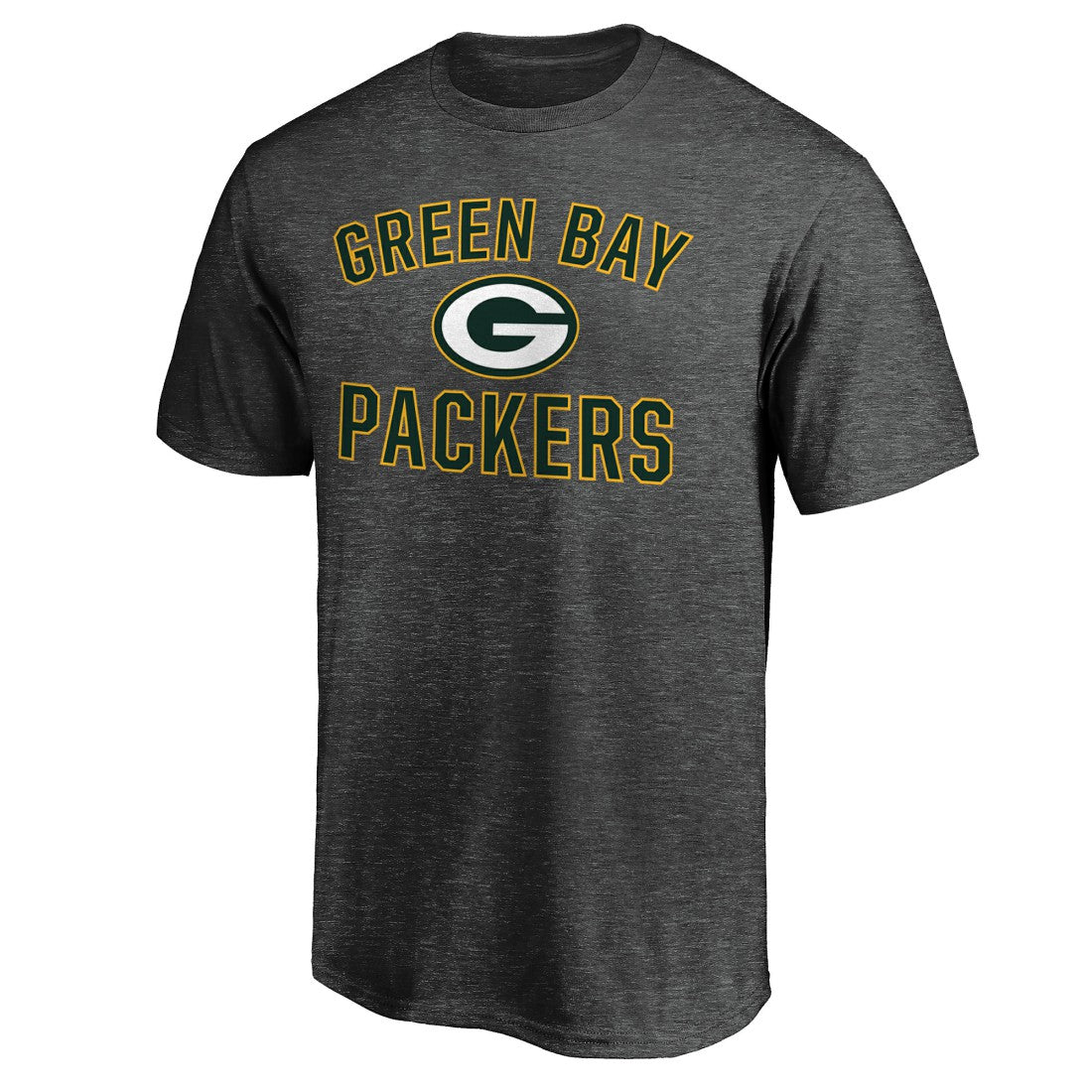 Green Bay Packers Victory Arch T-Shirt Heather Charcoal - Fanatics