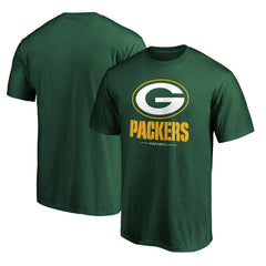 Green Bay Packers Team Lockup T-Shirt Green - NFL