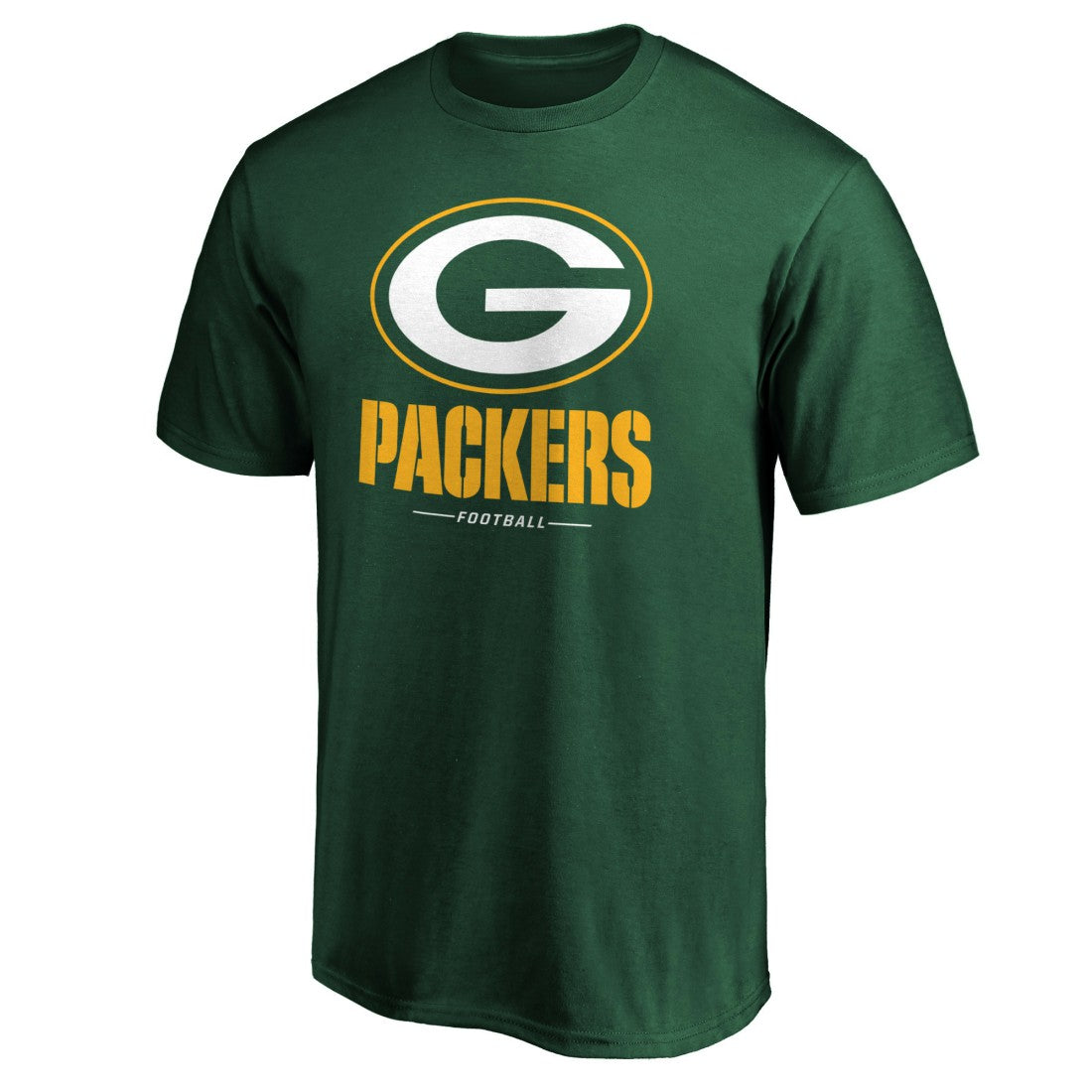 Green Bay Packers Team Lockup T-Shirt Green - NFL