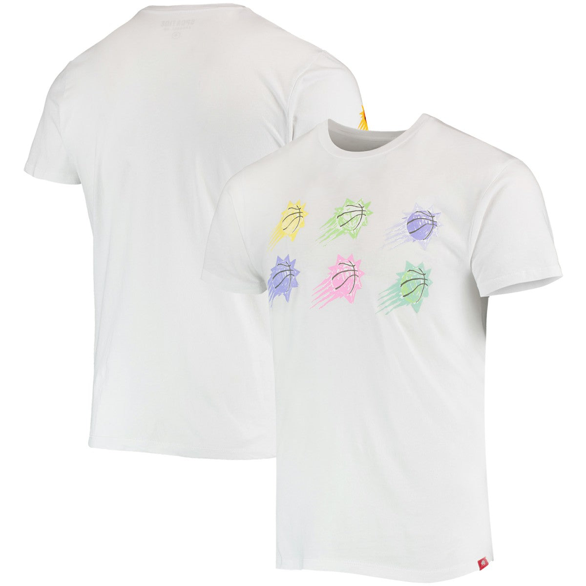 NBA - Phoenix Suns Sportiqe Street Capsule Bingham T-Shirt - White