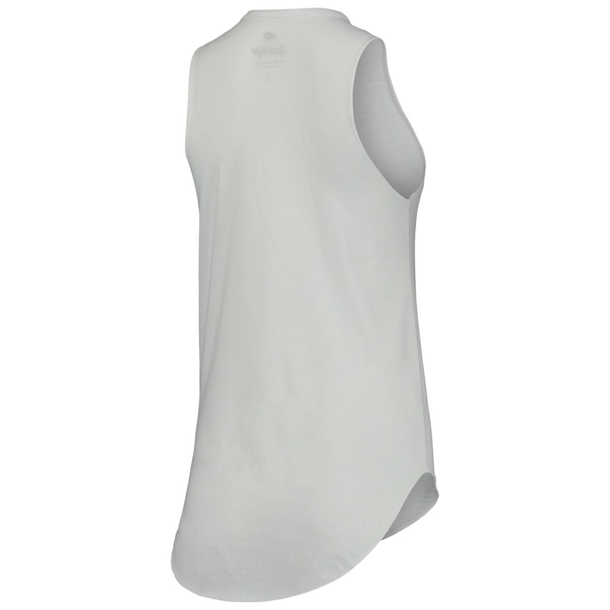 NBA - Phoenix Suns Sportiqe Women's Janie Tri-Blend Tank Top - White