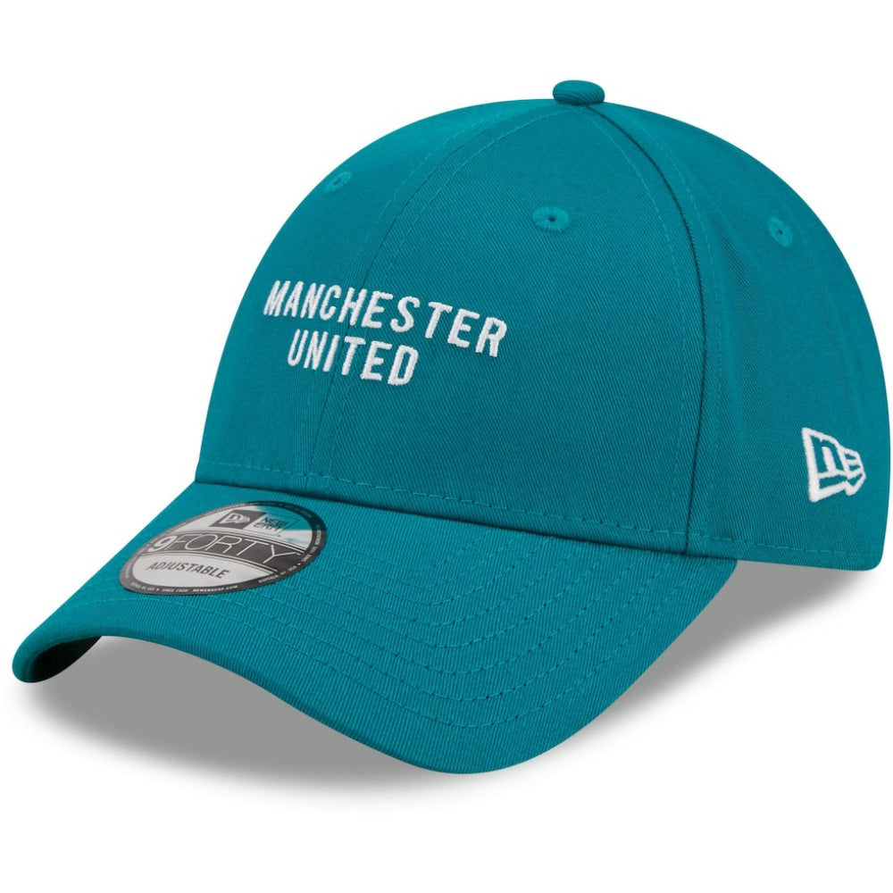 New Era Manchester United New Era Seasonal 9FORTY Adjustable Hat - Turquoise