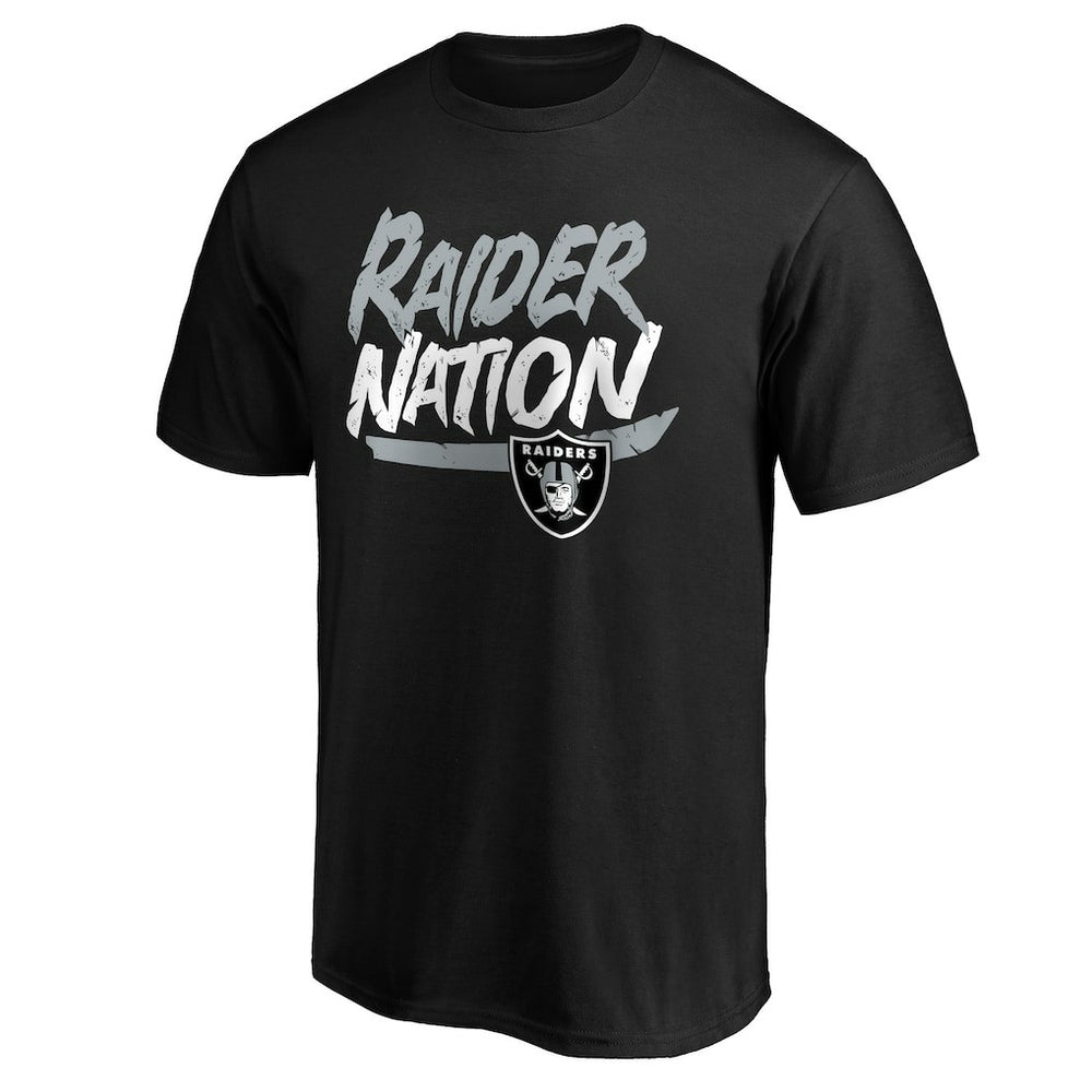 Las Vegas Raiders Hometown Collection Raider Nation T-Shirt Black - NFL